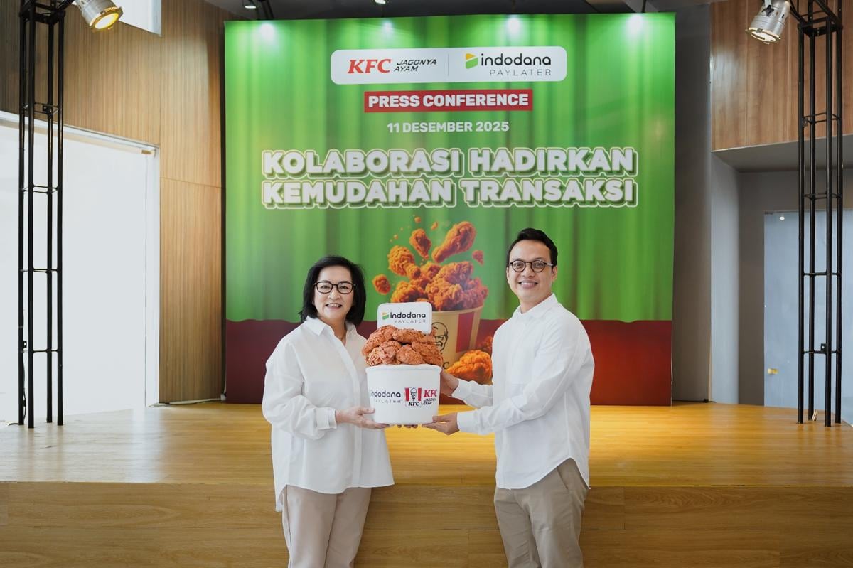 Kolaborasi, Kini Bisa Belanja di KFC dengan Paylater Indodana