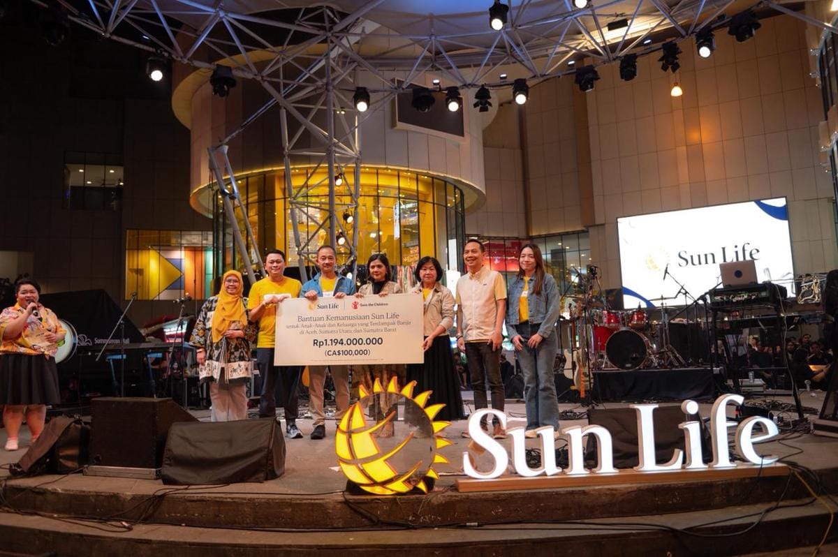 Bantuan Sun Life melalui Save the Children untuk mendukung upaya tanggap bencana dan pemulihan di wilayah yang mengalami kerusakan parah di Sumatra (dok.Sun Life)