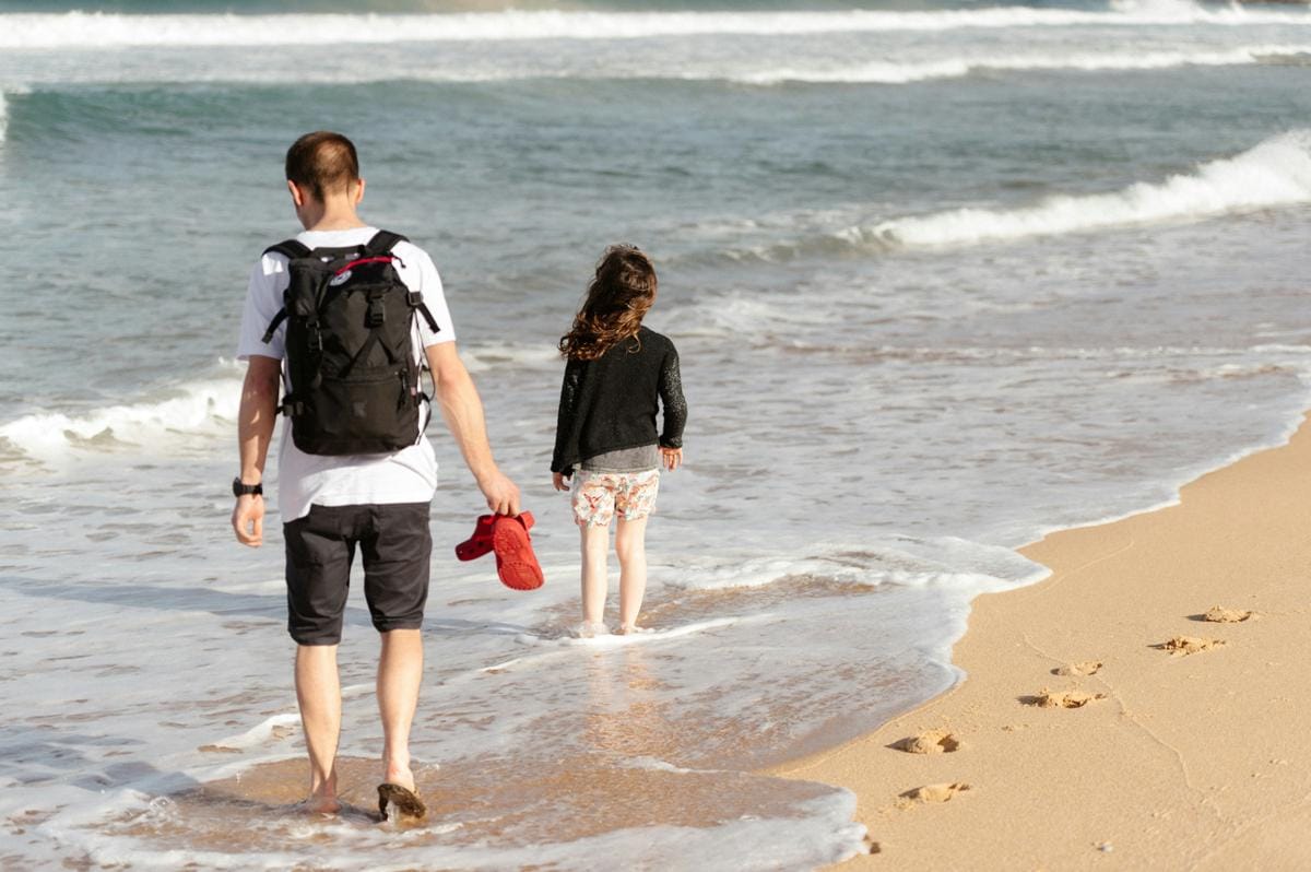 ilustrasi Wisata lebaran di pantai (unsplash.com/Annie Spratt)