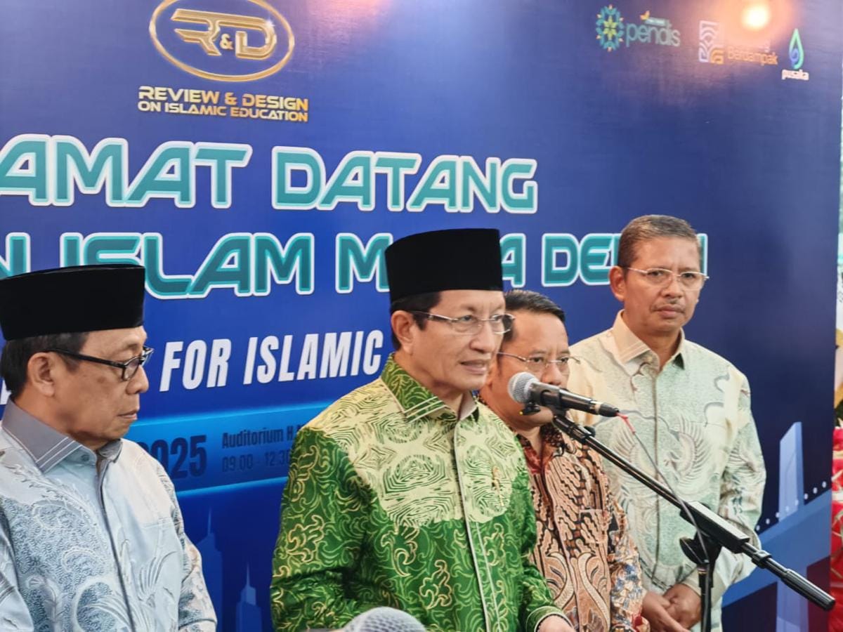 Menteri Agama Nasaruddin Umar (IDN Times/Ilman Nafi'an)
