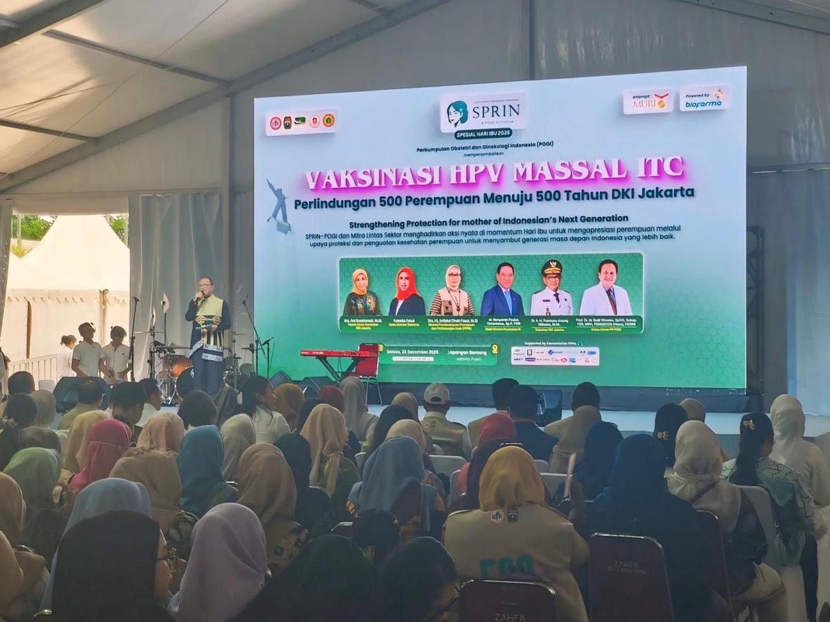Pegadaian Dukung Gelaran Vaksinasi HPV Massal Gratis