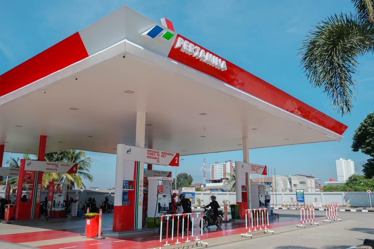 potret SPBU Pertamina