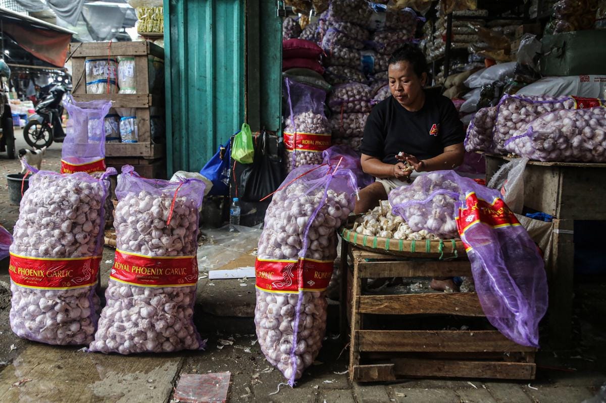 Impor Bawang Putih Melonjak, Tapi Harganya Masih Mahal