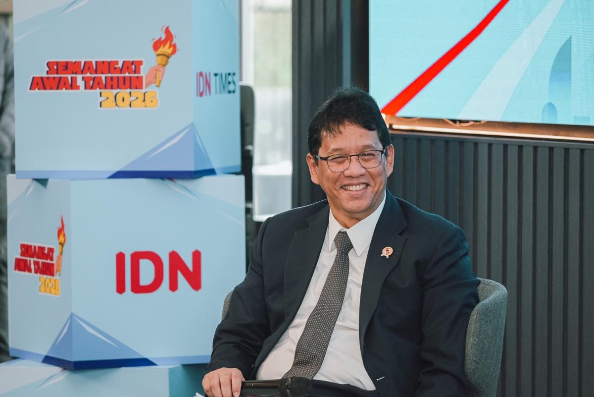 Menteri Keuangan (Menkeu) Purbaya Yudhi Sadewa dalam acara SAT 2026. 