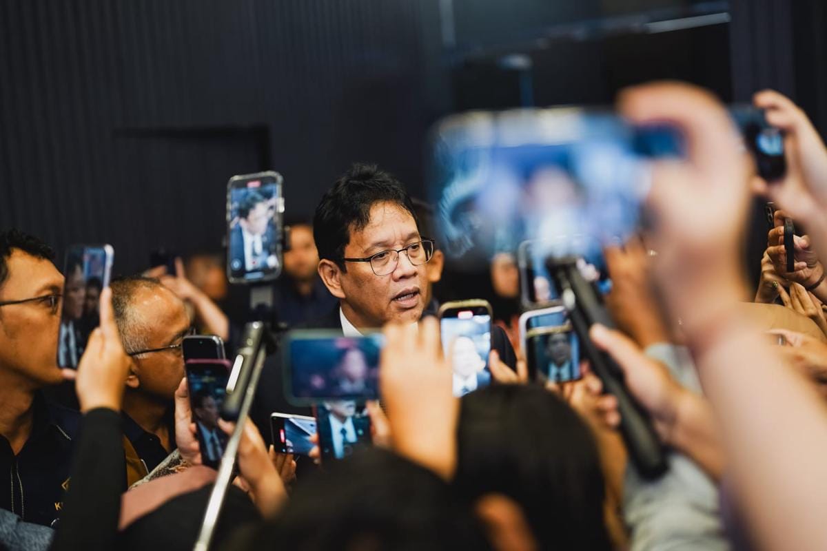 Menteri Keuangan (Menkeu) Purbaya Yudhi Sadewa dalam acara SAT 2026. 