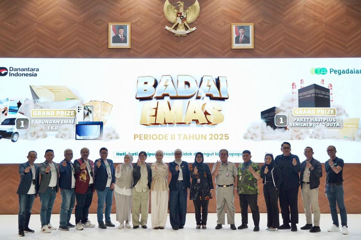 Banjir Hadiah di Awal Tahun, Pegadaian Umumkan Pengundian Badai Emas