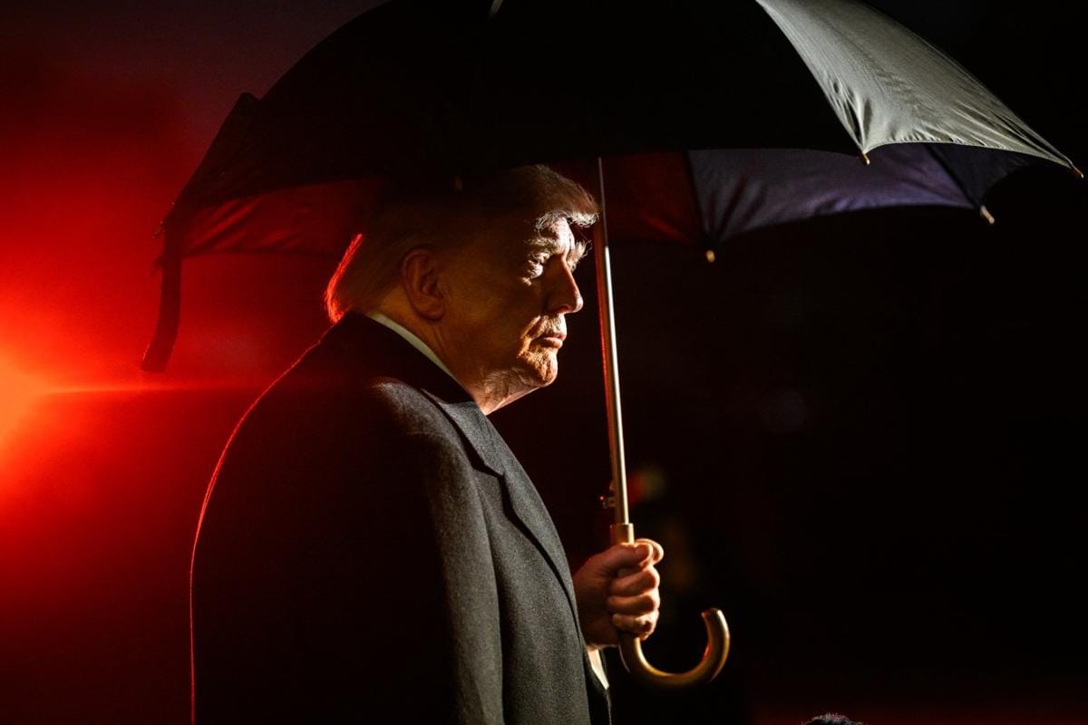 potret Presiden Amerika Serikat Donald Trump