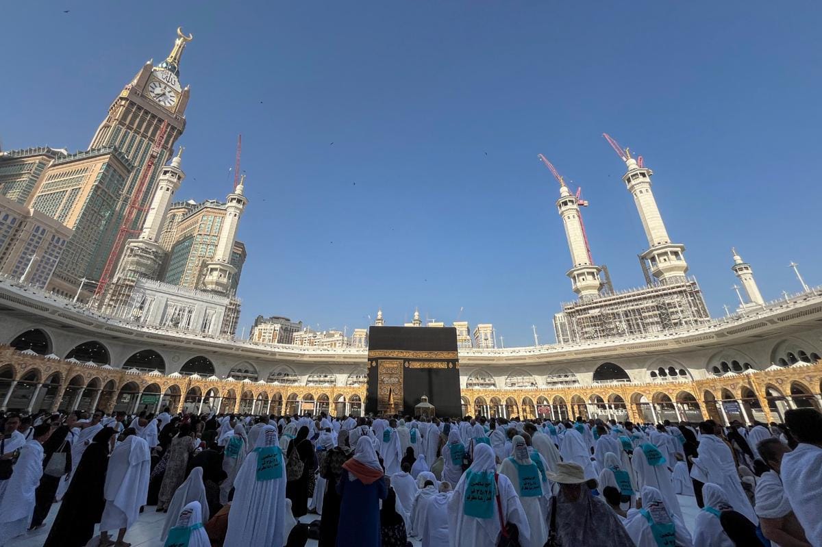 Jemaah di Masjidil Haram, Makkah (Dok. Media Center haji)