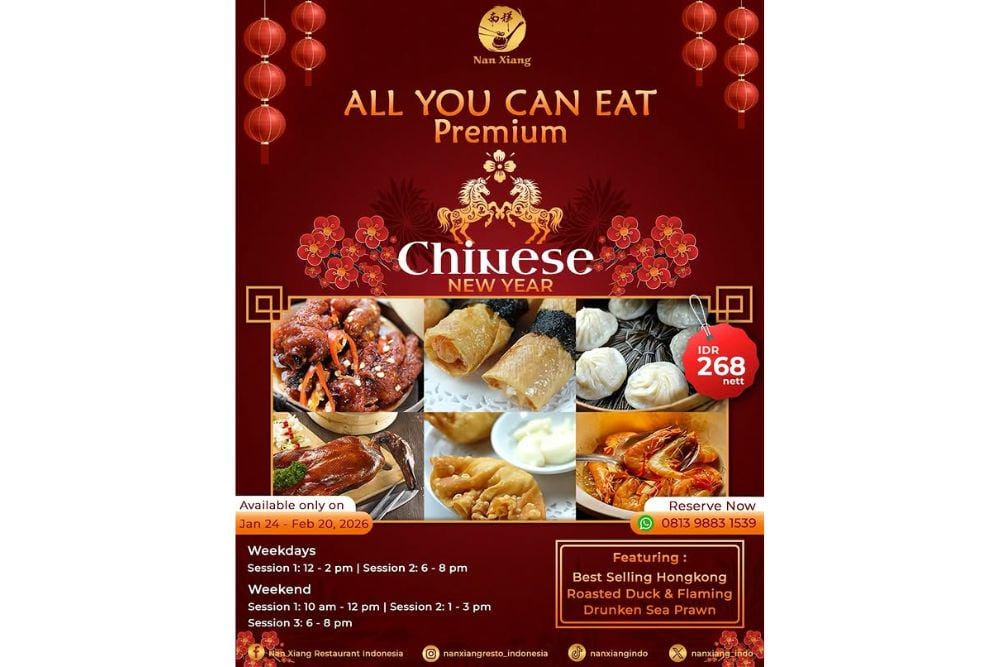 Daftar promo Imlek 2026