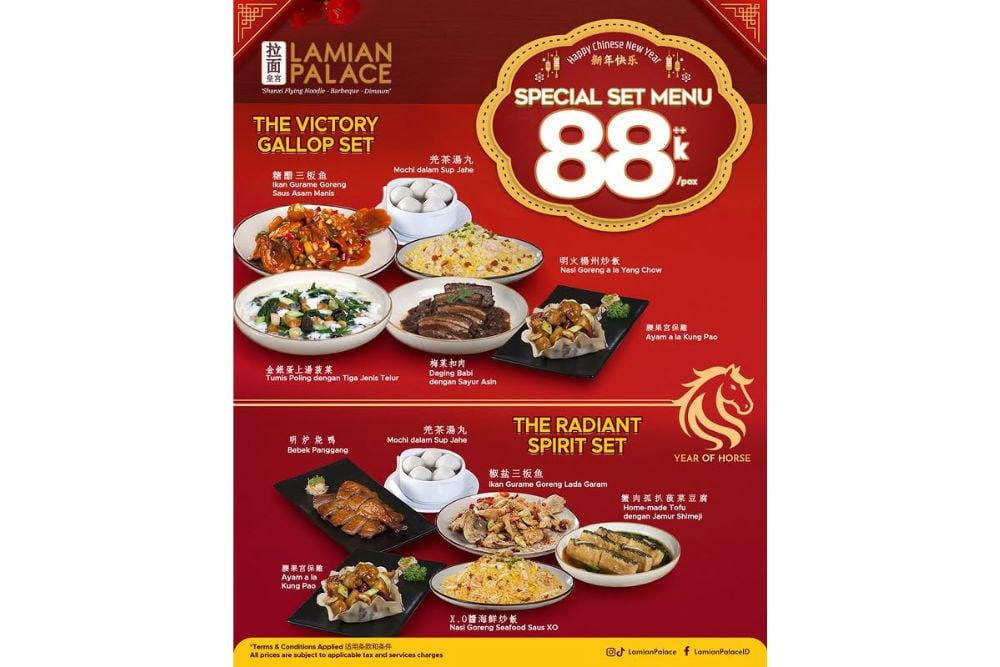 Daftar promo Imlek 2026