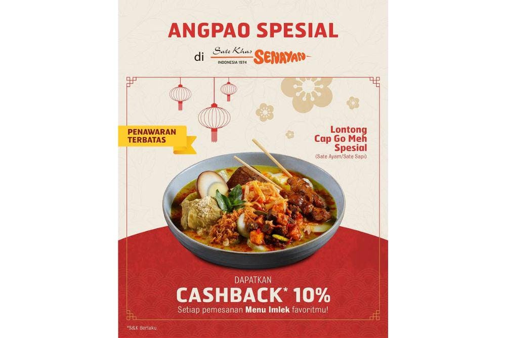 Daftar promo Imlek 2026