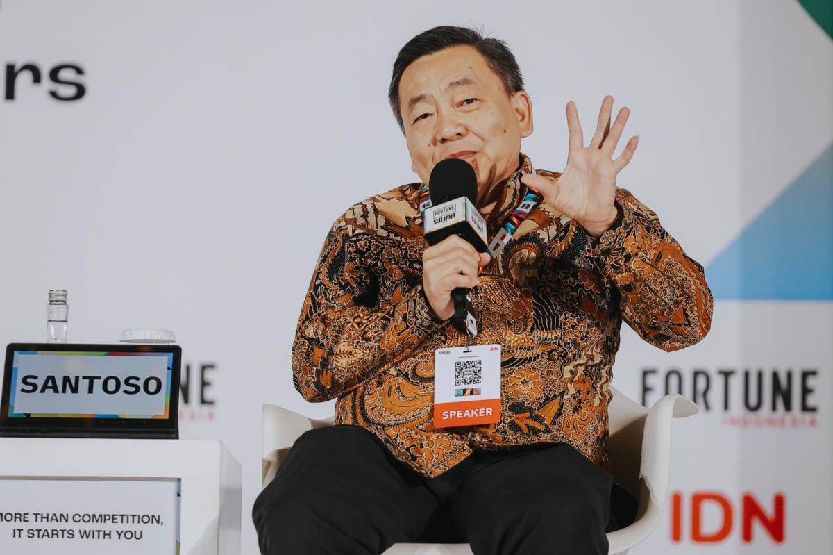 Direktur BCA, Santoso di Fortune Indonesia Summit