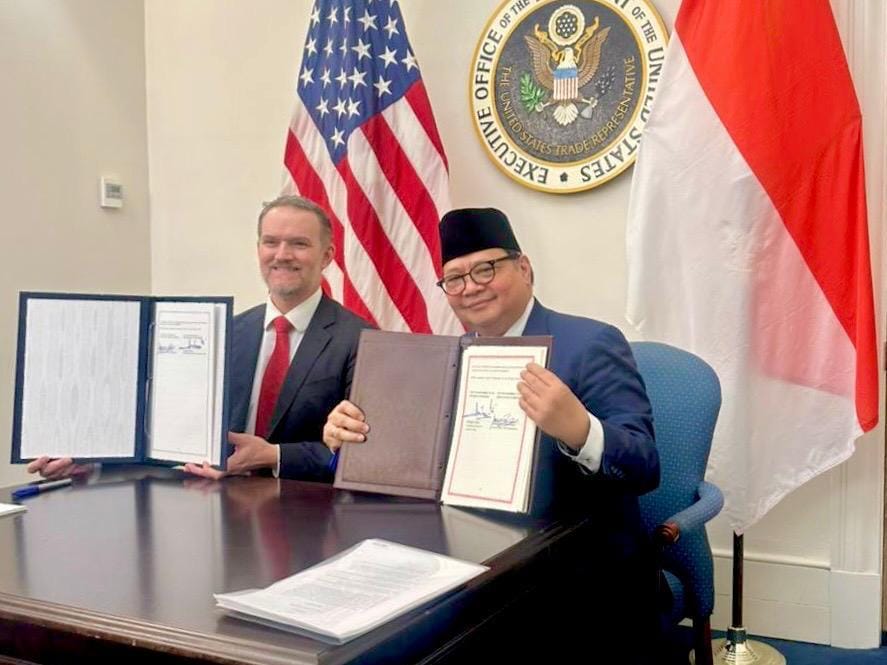 Perjanjian Tarif Resiprokal Diteken, 1.819 Produk RI Bebas Bea Masuk AS