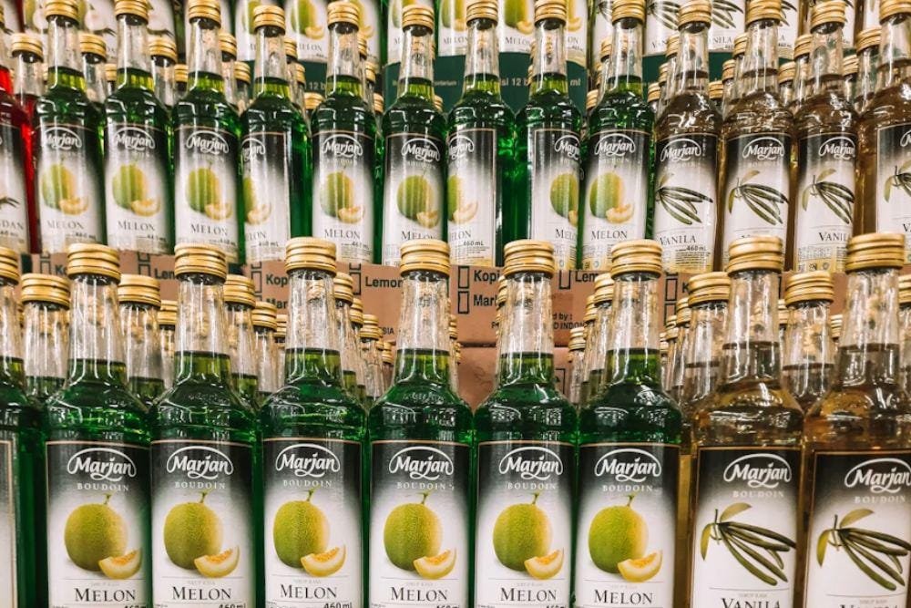 Ilustrasi parcel sirup Marjan (unsplash.com/uchammad Basith Ramadhani)