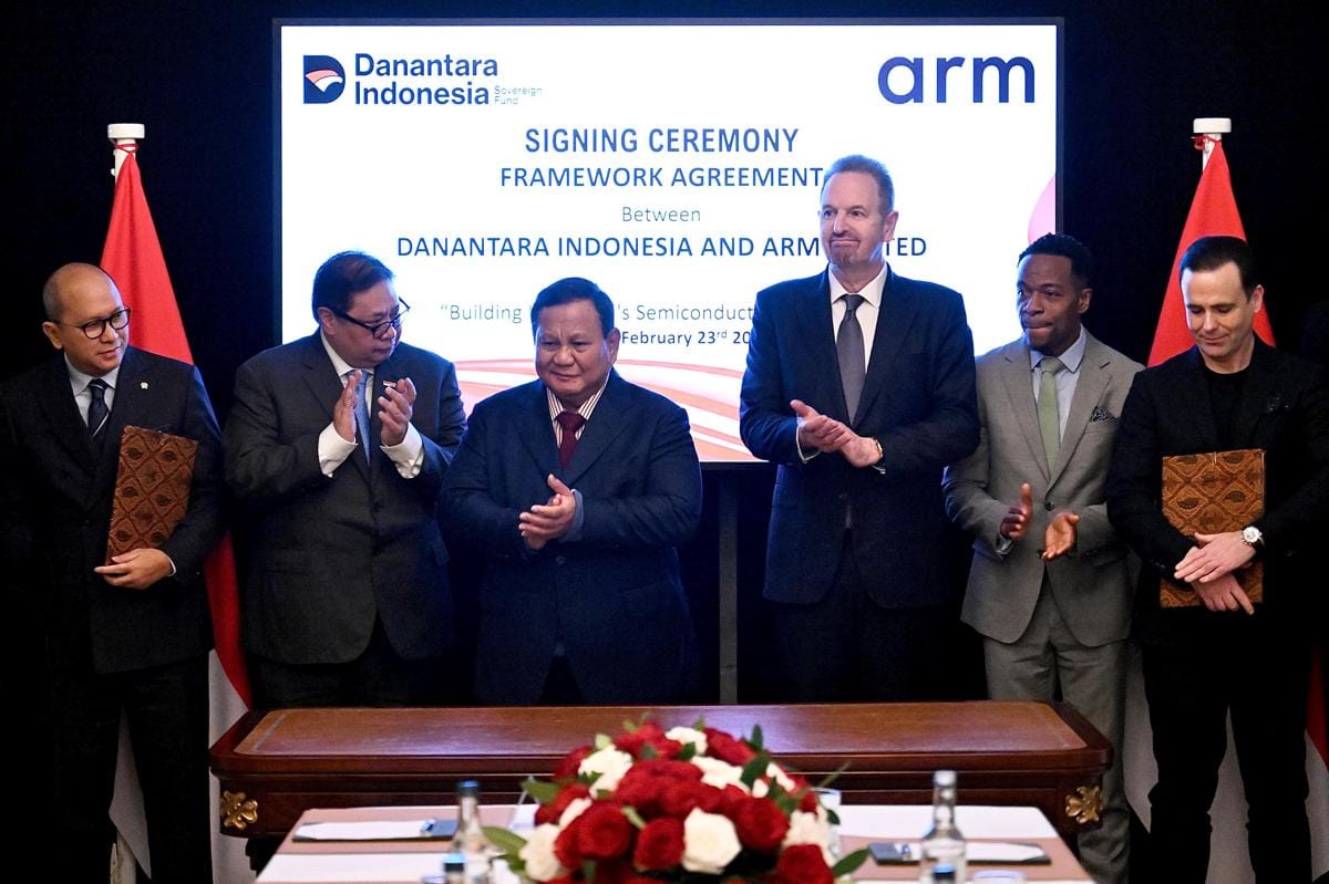 Danantara Teken Kerja Sama dengan Arm, Perkuat Kemandirian Teknologi