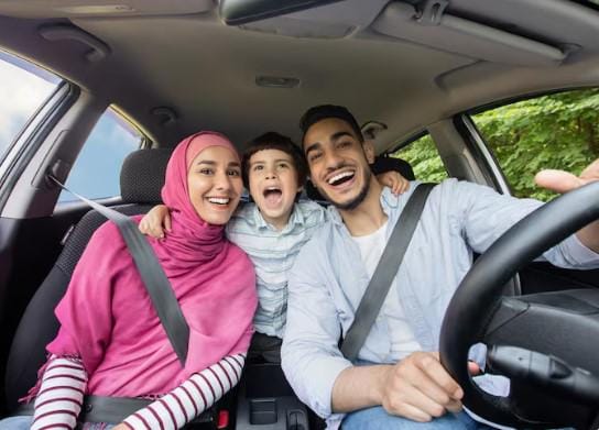 ilustrasi perjalanan mudik (freepik.com/stockboy)