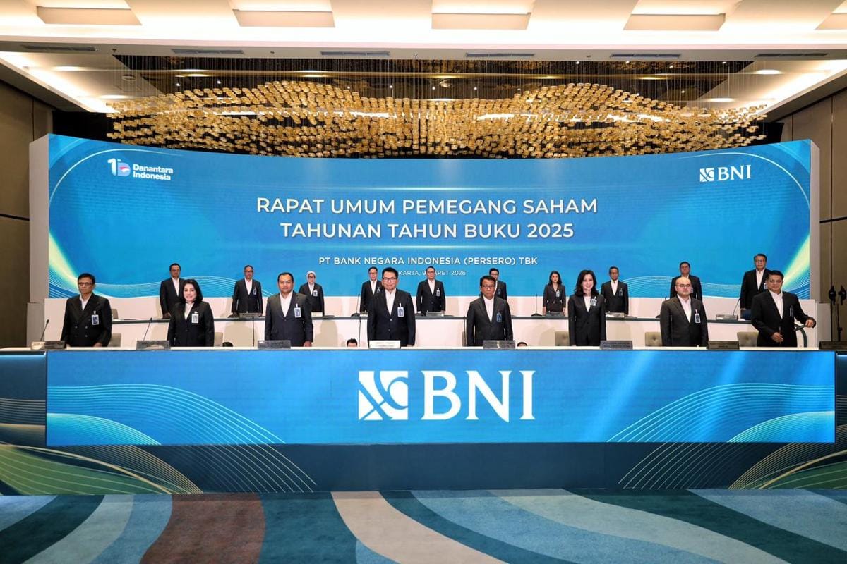 BNI Tebar Dividen Tunai Rp13 Triliun, Setara 65 Persen Laba
