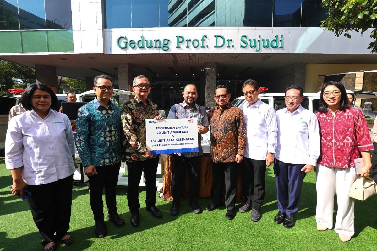 Dukung Pemulihan Pascabencana Sumatra, Astra Salurkan Bantuan Kesehatan