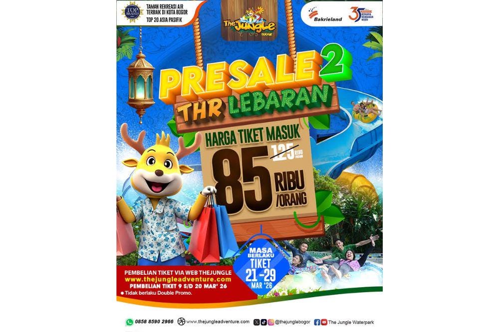 Promo Lebaran 2026 dari The Jungle Bogor