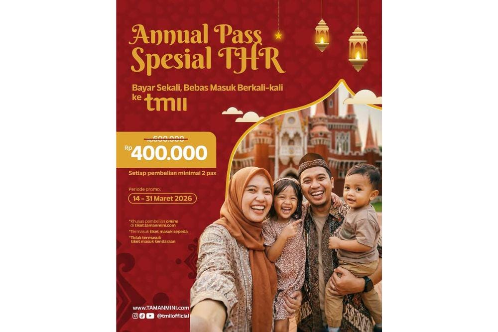 Promo Lebaran 2026 dari TMII
