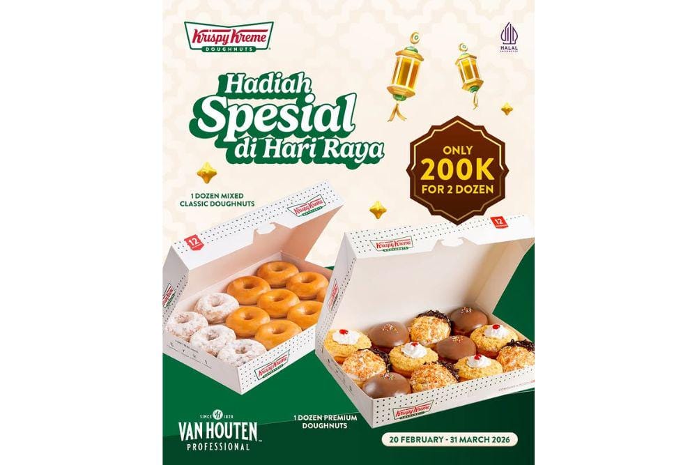 Promo Lebaran 2026 dari Krispy Kreme