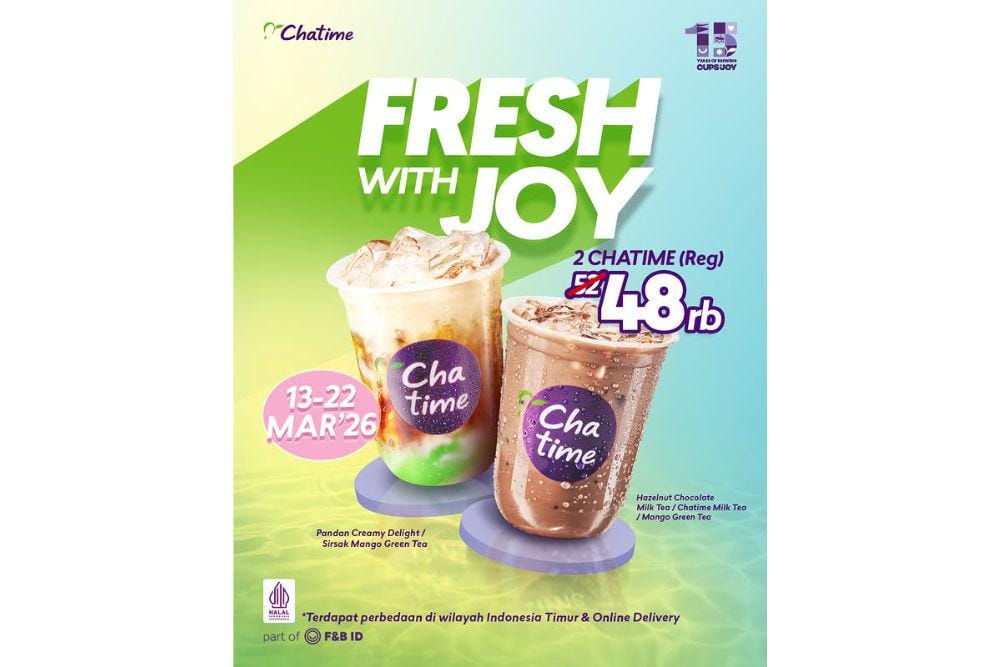 Promo Lebaran 2026 dari Chatime