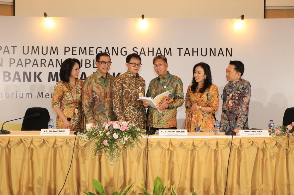 RUPST Bank Mega Putuskan Bagi Dividen Rp2 Triliun & Rombak Pengurus