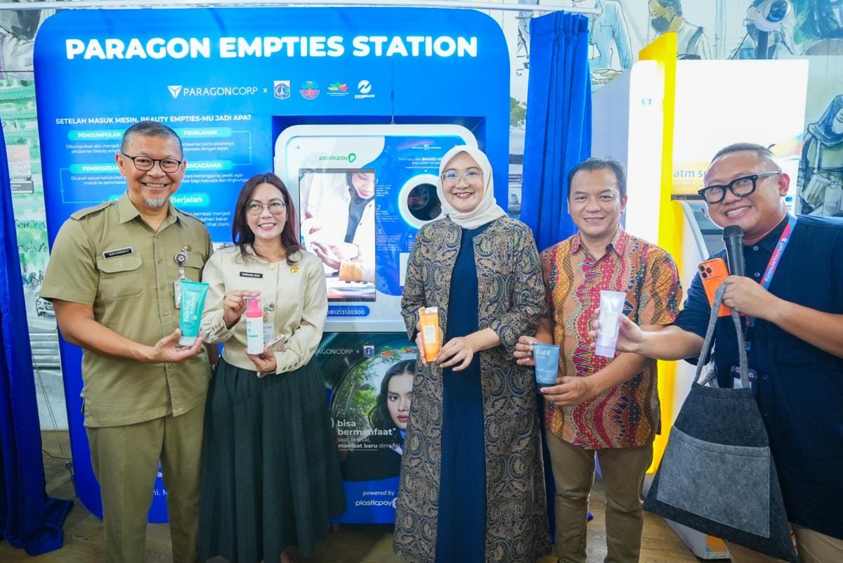 ParagonCorp Gandeng DLH DKI dan Transjakarta Dorong Daur Ulang Kemasan