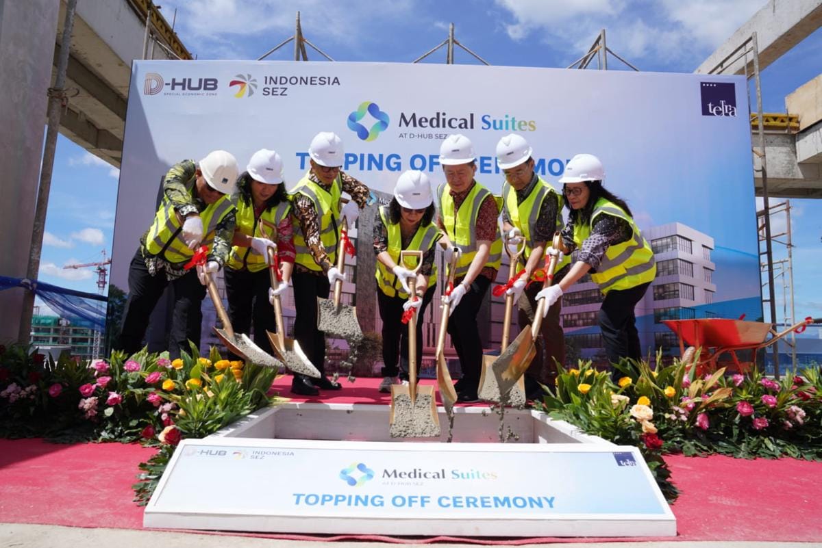 Sinar Mas Land Tuntaskan Struktur Medical Suites di BSD City