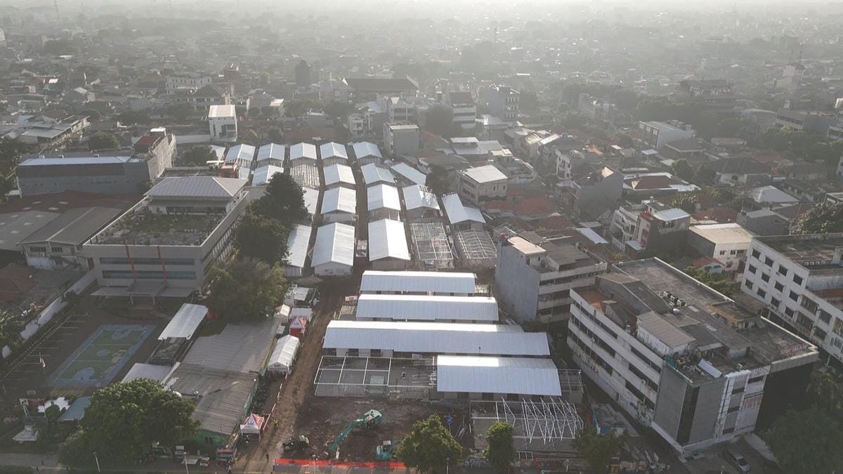 PTPP Percepat Pembangunan 324 Rumah di Senen Usai Sidak Prabowo 