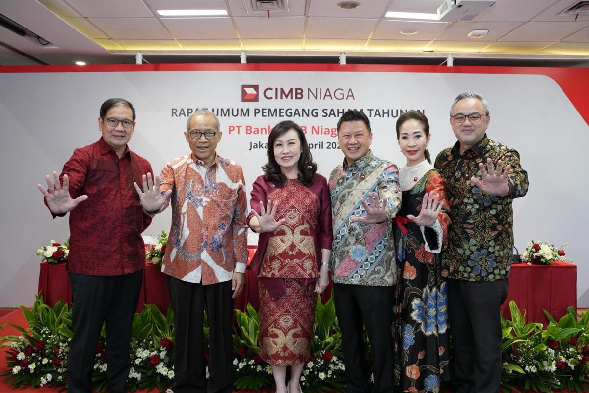 CIMB Niaga Bagikan Dividen Rp4,07 Triliun, Setara 60 Persen Laba
