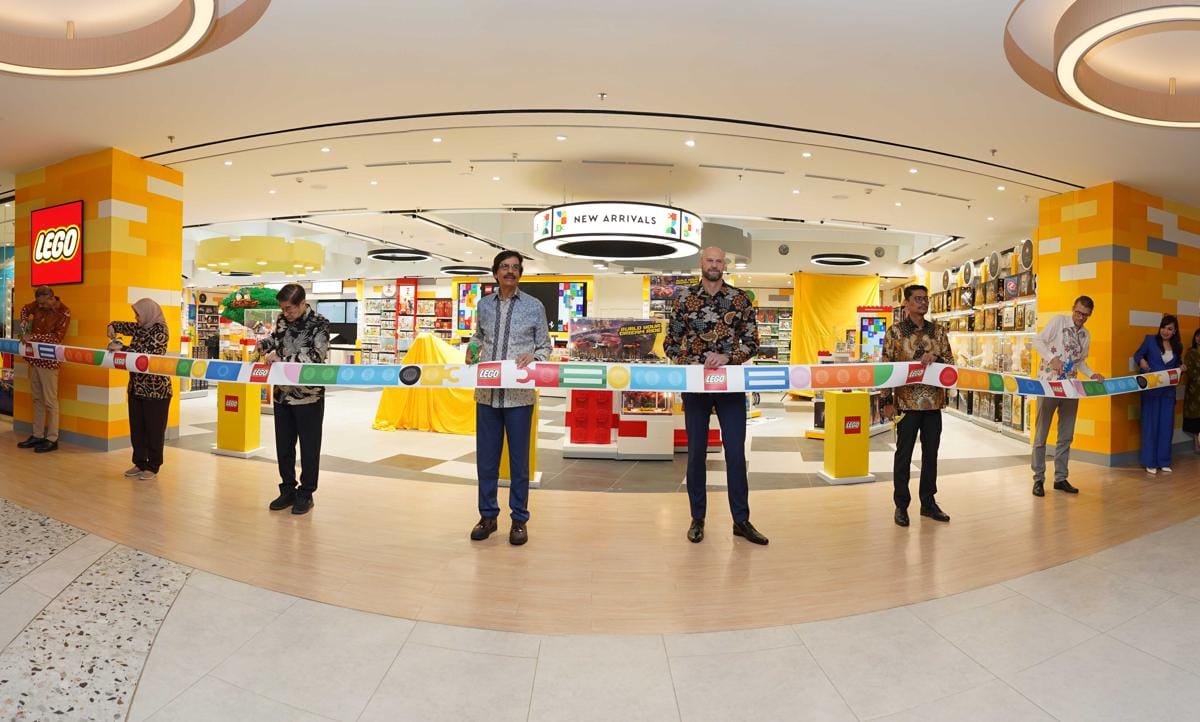 LEGO Buka Toko Terbesar di Asia Tenggara di Grand Indonesia