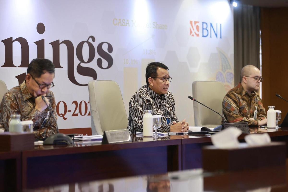 Ditopang Pendapatan, BNI Kantongi Laba Rp5,6 triliun pada Awal 2026 