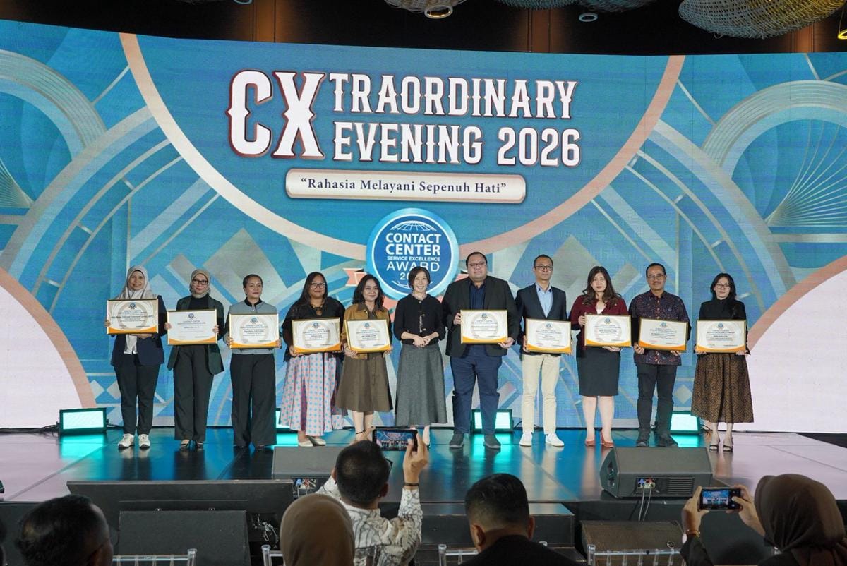 Layanan Makin Humanis, Pegadaian Raih Top CX Brand Award 2026