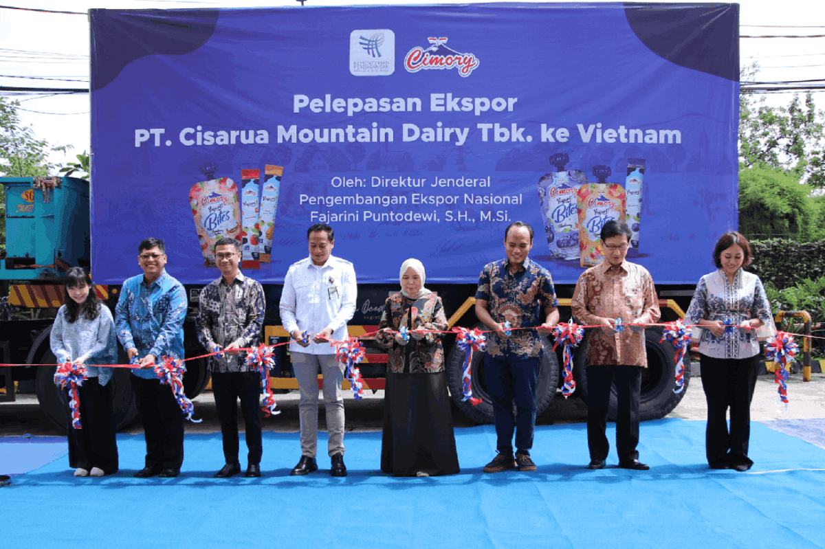 Cimory Ekspor Perdana Yogurt ke Vietnam Senilai Rp1,13 M