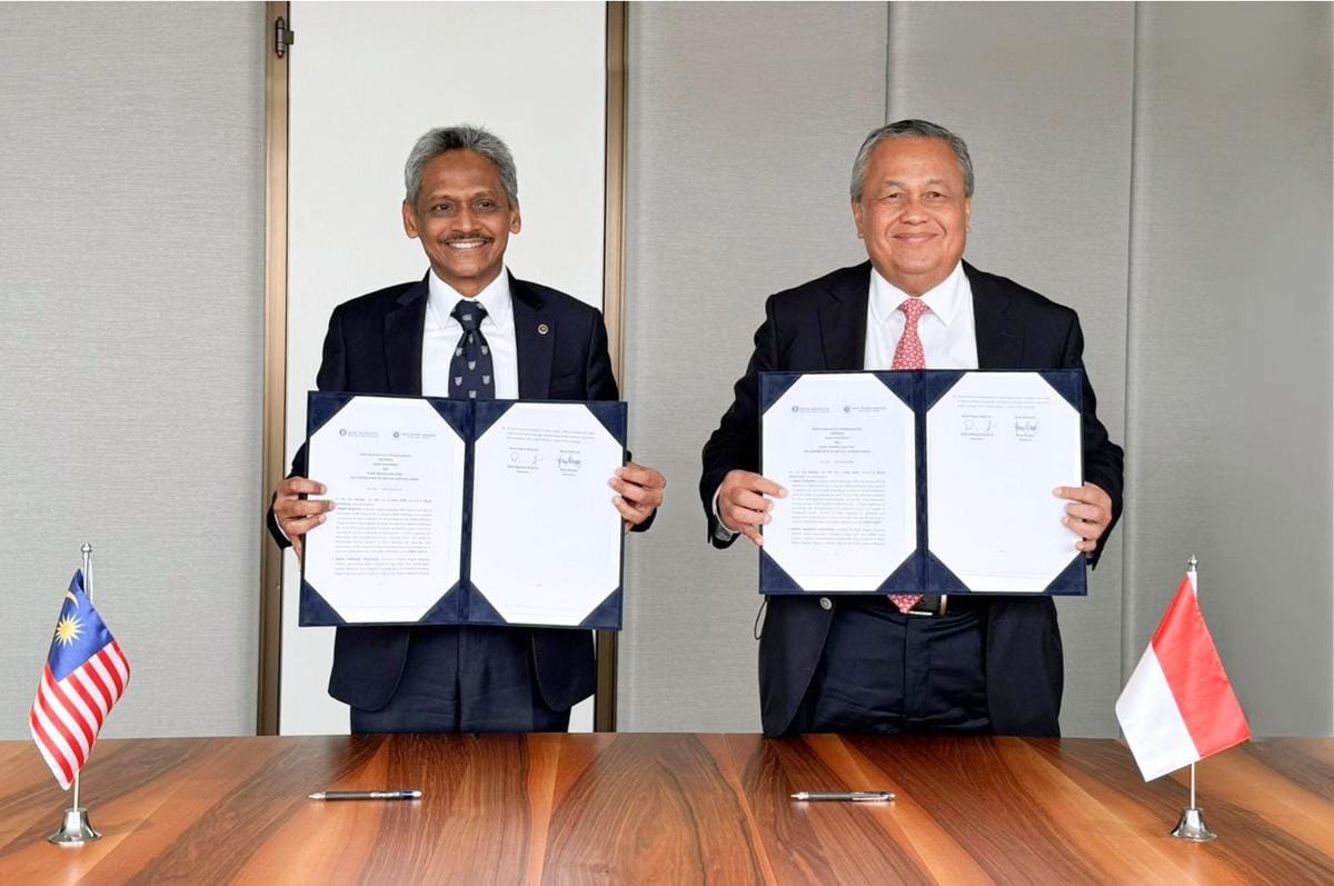 Jaga Stabilitas, BI Teken Kerja Sama Dengan Bank Sentral Malaysia