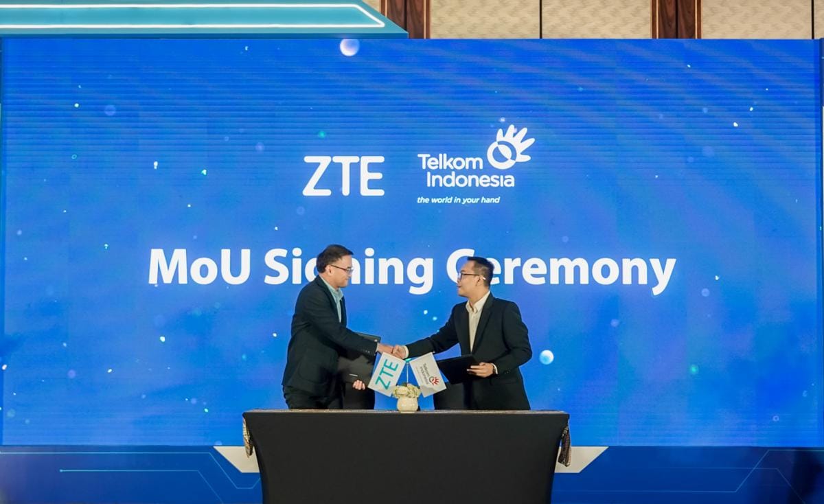 Telkom Gandeng ZTE Demi Kembangkan Infrastruktur Digital