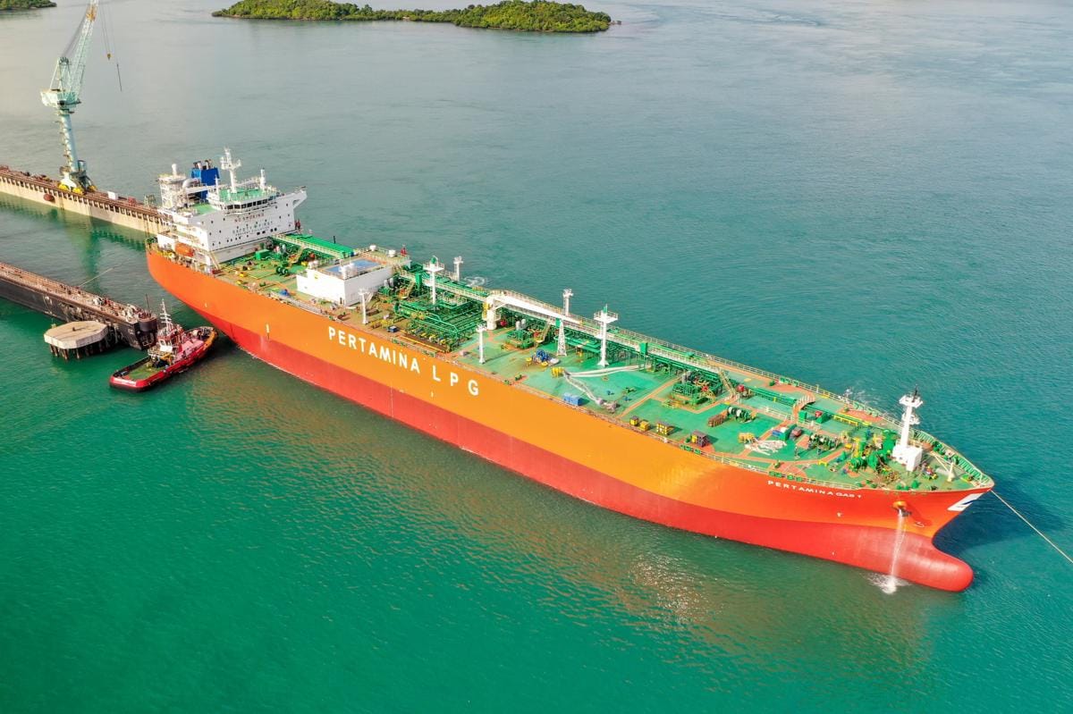 Pertamina Impor 45,9 Ribu Ton LPG dari Amerika Serikat