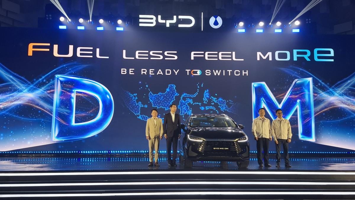 BYD M6 DM Meluncur di RI, Klaim BBM Tembus 65 Km/Liter