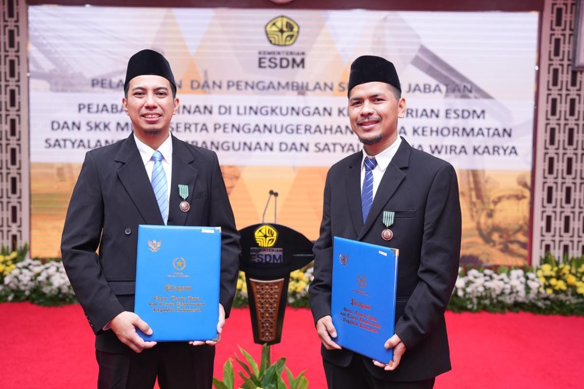 Tiga Insan PTBA Raih Satyalancana Wira Karya