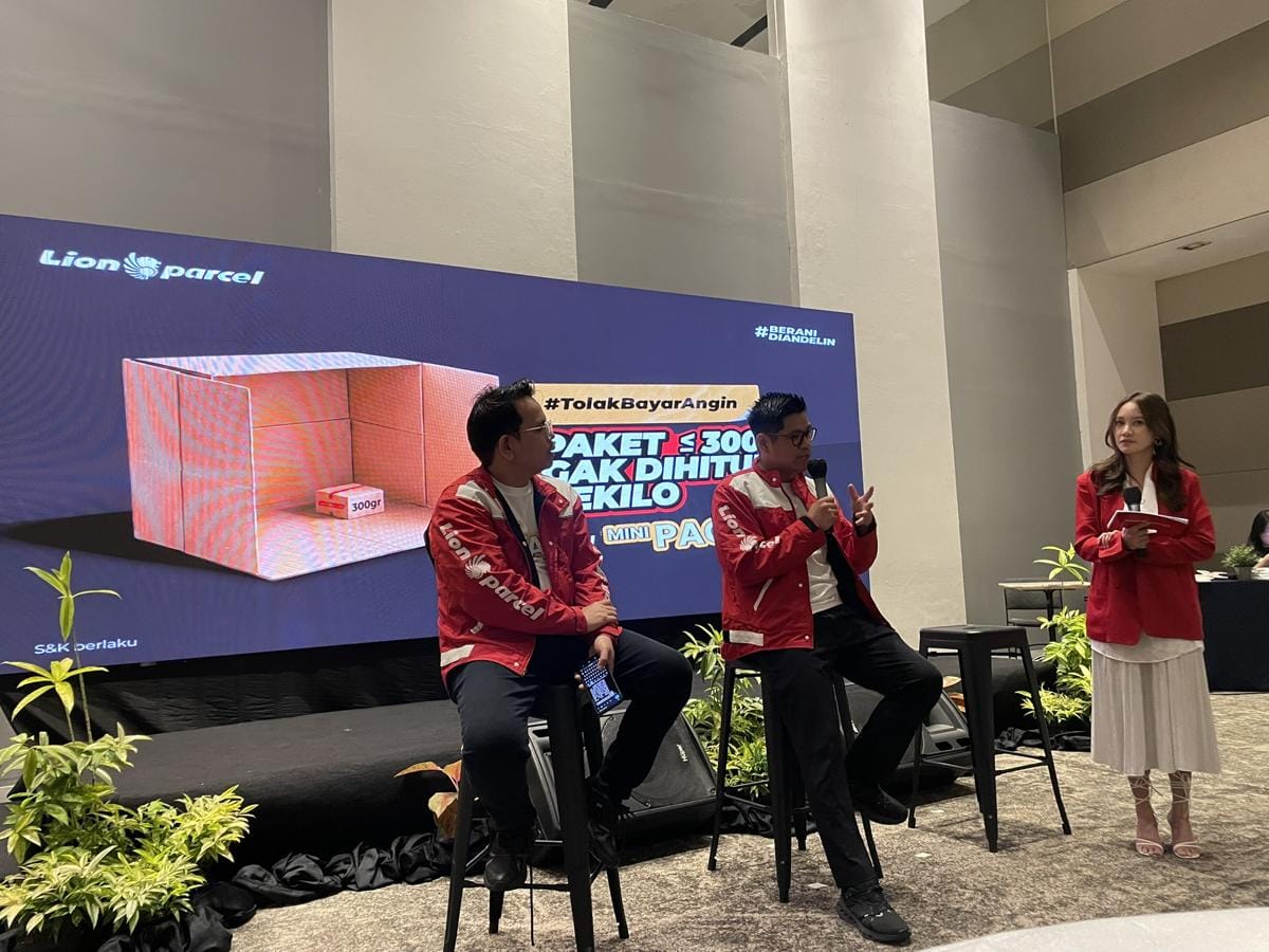 Lion Parcel Rilis 'Minipack,' Pangkas Ongkir Paket Ringan Hingga 50 Persen