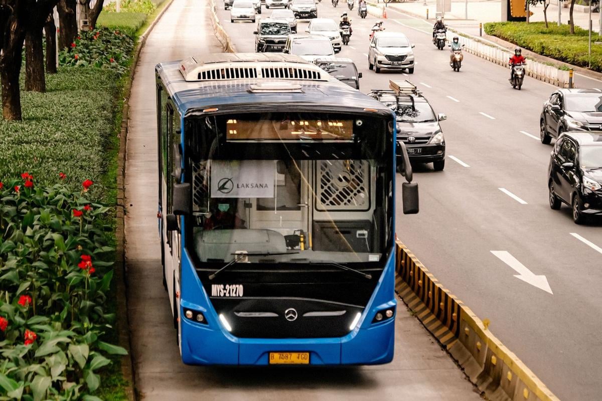 Gandeng Transjakarta, Pertamina Jajaki Pengembangan Bus Hidrogen