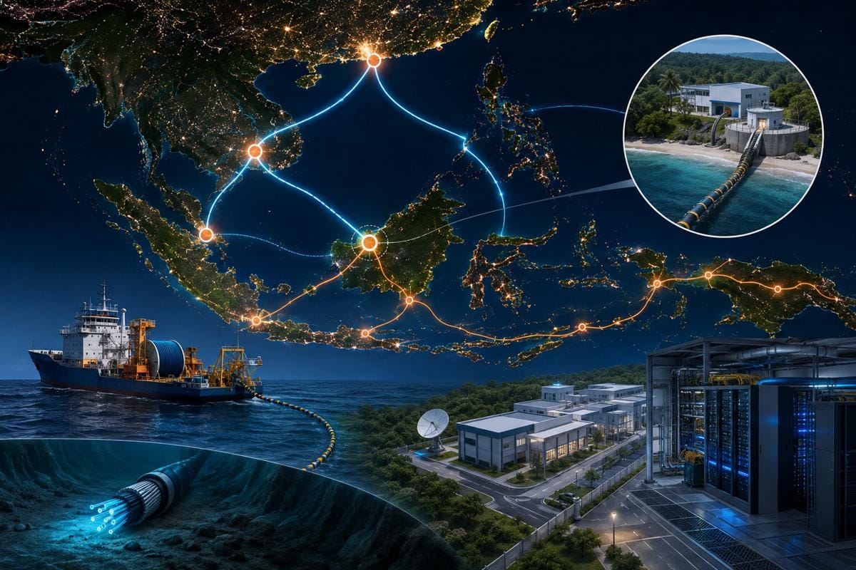 Gandeng Perusahaan Raksasa Cina, INET Siapkan Mega Proyek Kabel Laut