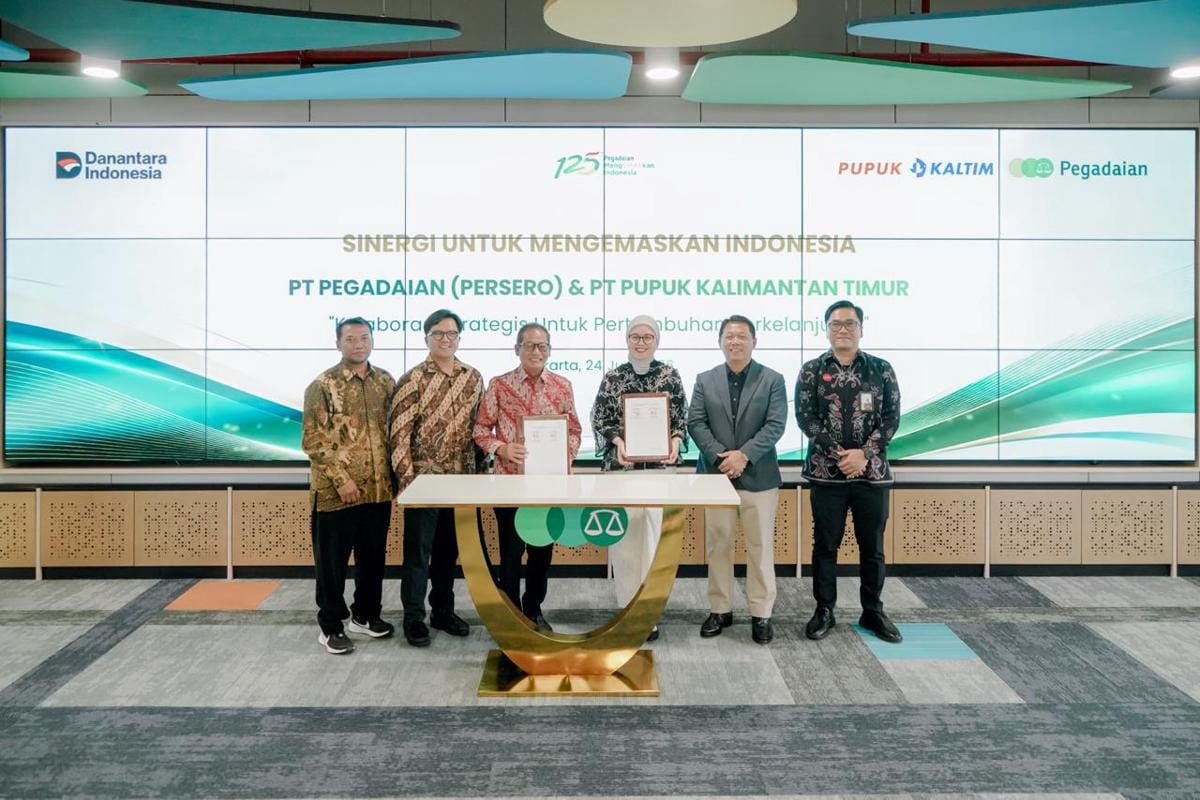Pegadaian dan Pupuk Kaltim Jalin Kolaborasi Strategis Demi Pertumbuhan