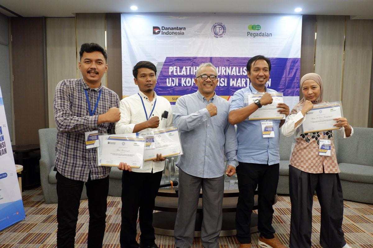 Dorong Kemajuan Insan Pers, Pegadaian Hadirkan Uji Kompetensi Wartawan