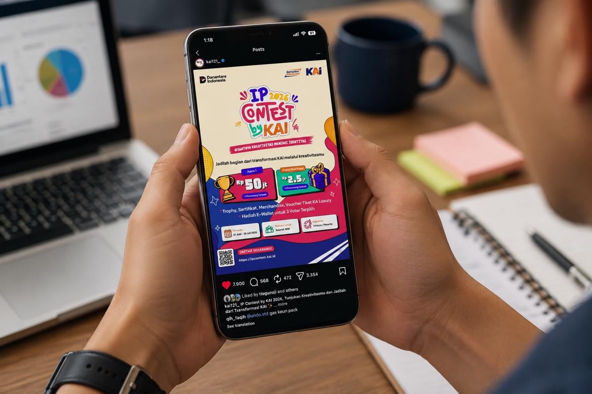 PT KAI Gelar IP Contest, Masyarakat Bisa Urun Ide Kreatif