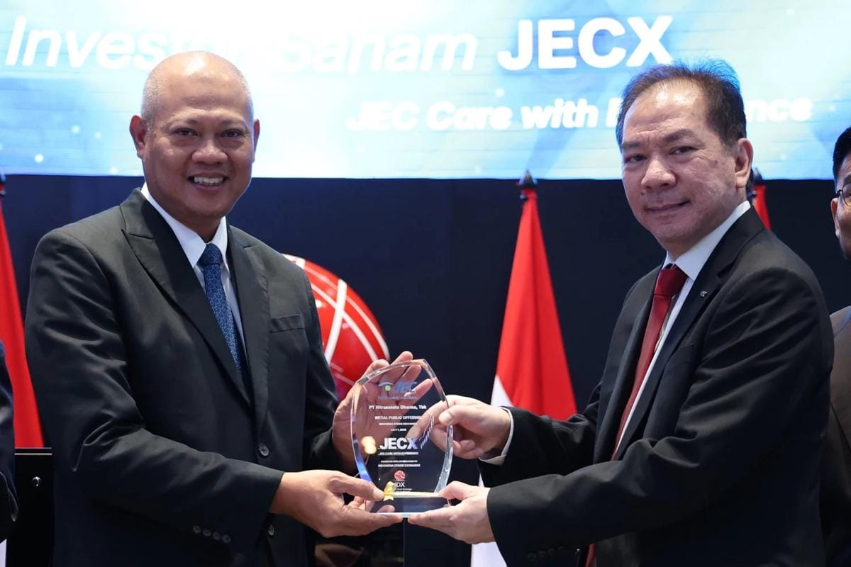 Saham JECX IPO Langsung ARA, Himpun Dana Rp609 Miliar