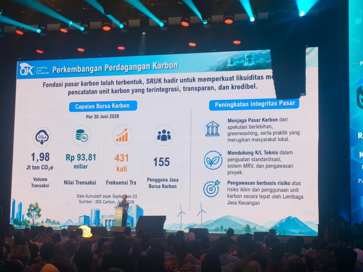 SRUK Disiapkan Jadi Acuan Data Utama Perdagangan Karbon Indonesia