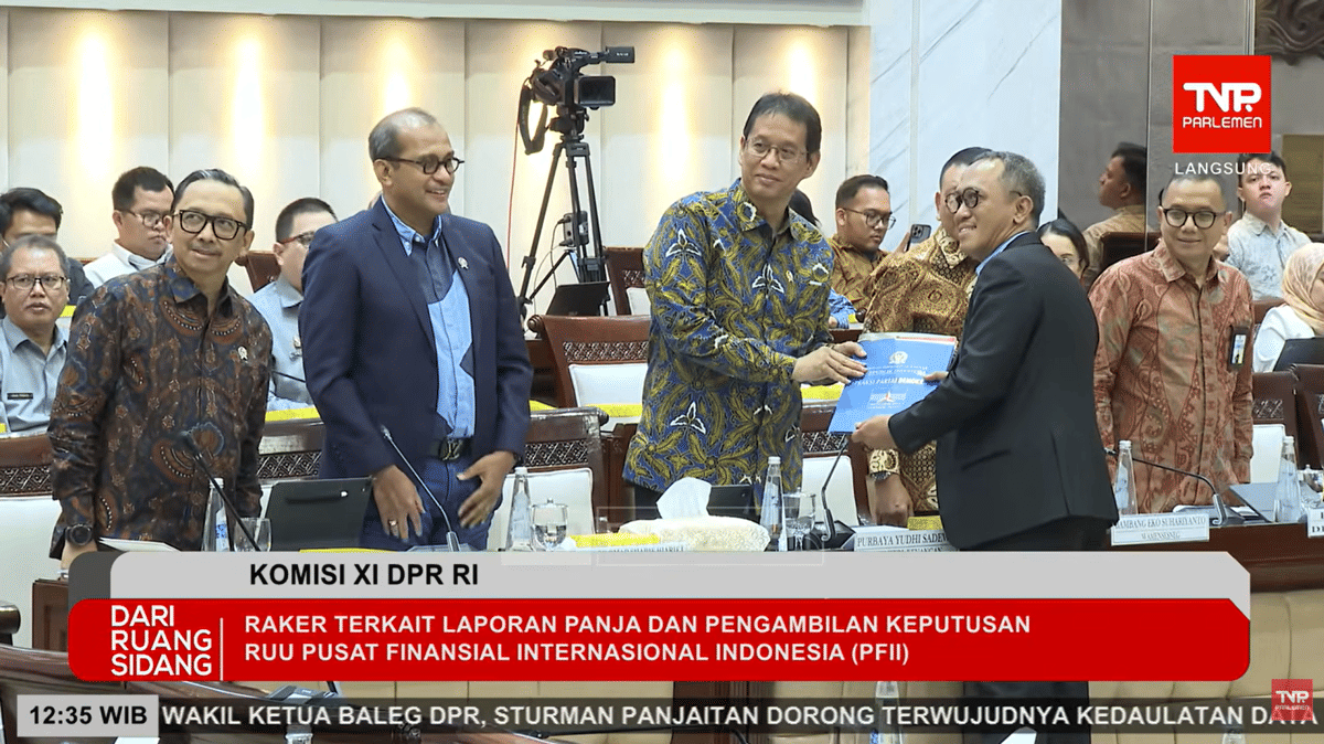 RUU Pusat Finansial Akan Disahkan Jadi UU dalam Rapat Paripurna Besok