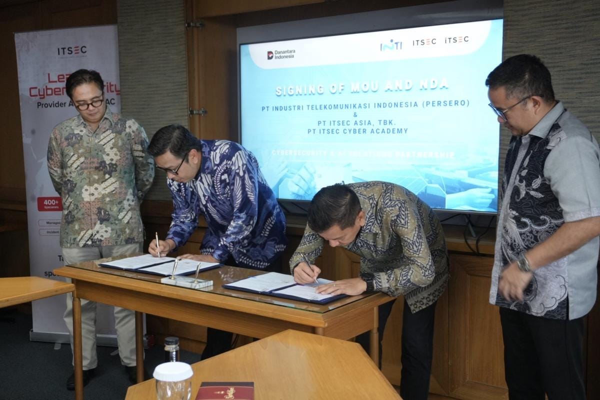 Gandeng PT INTI, CYBR Perluas Bisnis Keamanan Siber dan AI